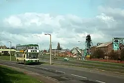 Cinderhill Colliery in 1983