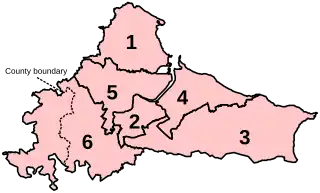 Parliamentary constituencies in Cleveland (2024–present)