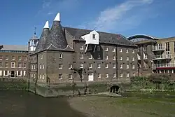 The Clock Mill on Three Mills Island, serving the lower school