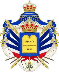 Coat of arms of Louis Philippe I