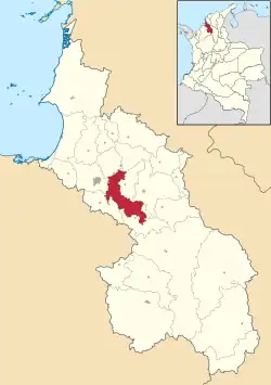 Location of the municipality and town of Corozal, Sucre in the Sucre Department..