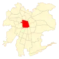 Location of Santiago