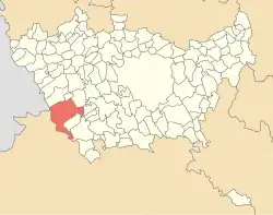 Abbiategrasso within the Province of Milan