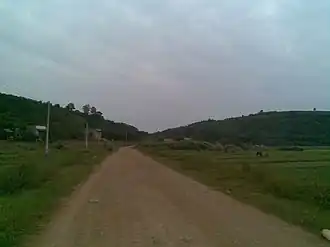 The path leading to Nam Dong.