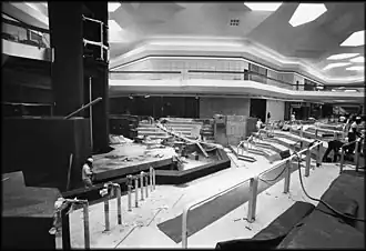 Lakeforest Mall construction in 1978