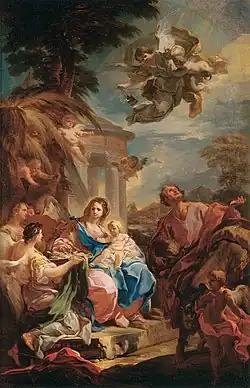 Rest on the Flight into Egypt, 1740–1742, Louvre Museum, Paris