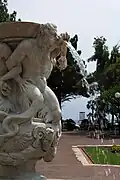 Fontaine des Tritons, in the Jardins Albert I in Nice, (1827).