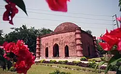 Wide view of the mosque