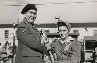 Ceremony celebrating the production of the 25th millionth shell