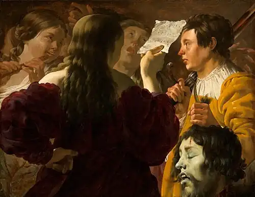 David Saluted by the Israelite Women (1623), North Carolina Museum of Art, Raleigh