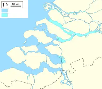 Oesterdam is located in Delta Plan