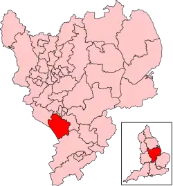 Map of constituency
