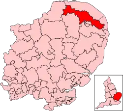 Map of constituency