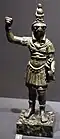 1st–4th-century statuette of Horus as a Roman soldier (Louvre)