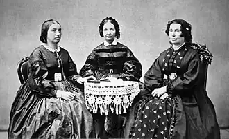 Elizabeth Anderson Howard (1823-1883), Eliza Roxey Snow and Hannah Dorcas Tapfield King in 1865-1873