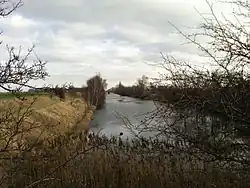 End of the canal near Günthersdorf