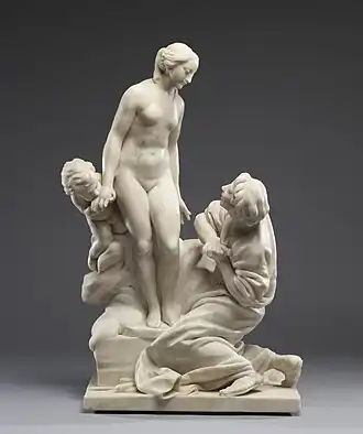 Pygmalion and Galatea by Étienne Maurice Falconet