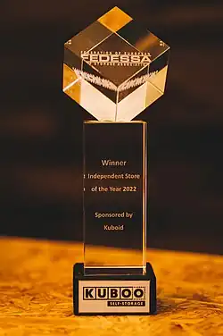 Fedessa Association Independent Store of the Year Award won by KUBOO Self-Storage in 2022