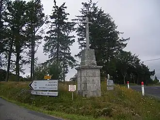 The Croix de Fau, in Paulhac-en-Margeride