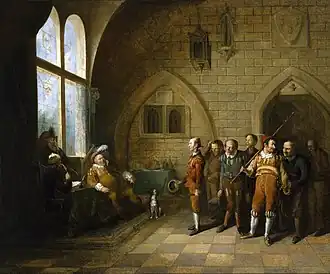 Falstaff choosing his recruits, 1818