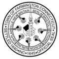 Official seal of Farmington, Connecticut