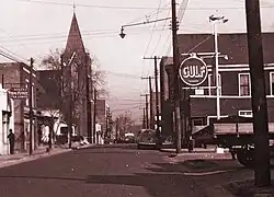 Fayetteville St., Hayti, circa 1940. Courtesy of Durham County Library, NC Collection