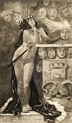 Parisian Masks (no date) heliogravure (29.2 x 17.2 cm) Michael C. Carlos Museum, Emory University, Atlanta