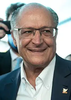 Vice President of Brazil Geraldo Alckmin from Pindamonhangaba, São Paulo