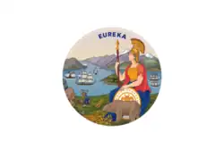 Digital reconstruction of the 1861 state flag made for the San Francisco Board of Supervisors (based on description)[75]