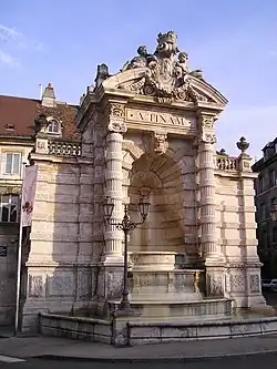 Place Cornet fountain