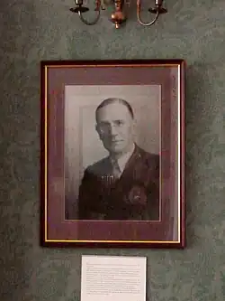 Wilfrid Edgecombe, past president of the club, 1920s.[13]