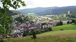 Furtwangen seen from the north
