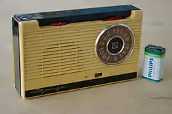 Portable radio built in RRR