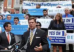 Geoff Diehl at Massachusetts State House