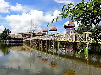 A tourist area in Gia Nghia city