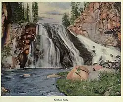 Color litho, Frank Jay Haynes, 1910