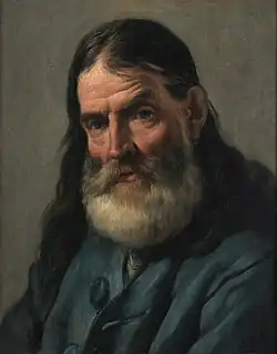 The Wayfarer, oil on canvas