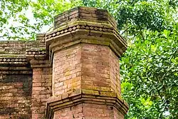 Mosque hexagonal turret of the mosque works as minaret