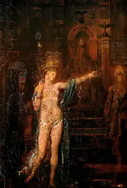 Salome Dancing, also known as Salome Tattooed, oil on canvas (undated)[3]