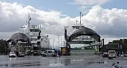 View of the ferry quay in 2008