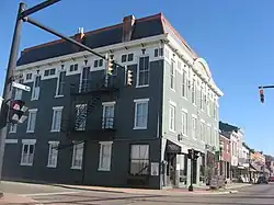 Harrison Avenue at Walnut Street in Harrison