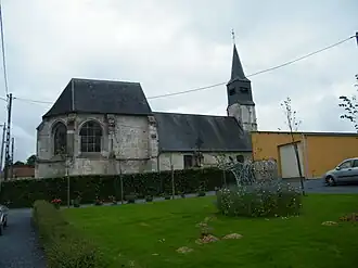 The church in Heuzecourt