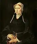 Wealthy Haarlem nun Hillegond Gerritsdr, portrait by Maarten van Heemskerck, in Frans Hals Museum