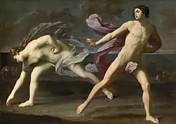 Atalanta and Hippomenes (1612), by Guido Reni, Museo del Prado, Madrid.