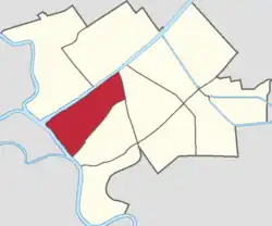 Location within Hebei District