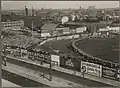 Huntington Avenue Grounds (left), 1911. Michael T. "Nuf Ced" McGreevy Collection, Boston Public Library