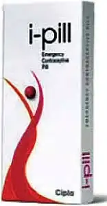 Front view of I-Pill packaging