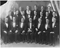 Imatra Society's male chorus in the 1920s directed by Jallu Honkanen.