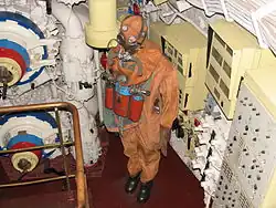 Immersion suit of Russian submarine's crew