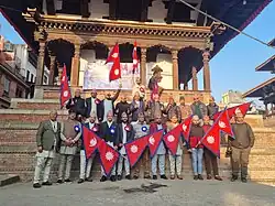 Jagaruk yuwa celebrating basanta